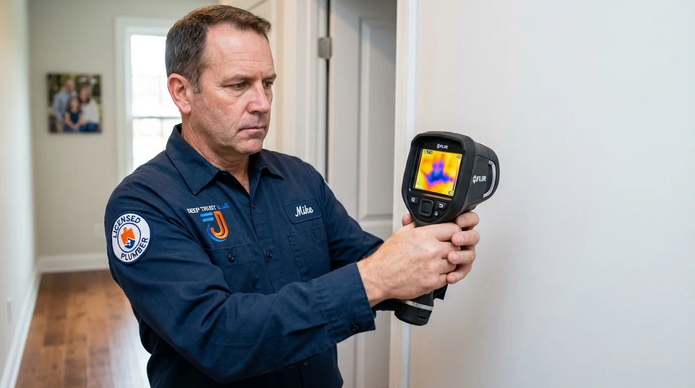 Thermal imaging leak detection by Johns Plumbing LLC in Lake Stevens